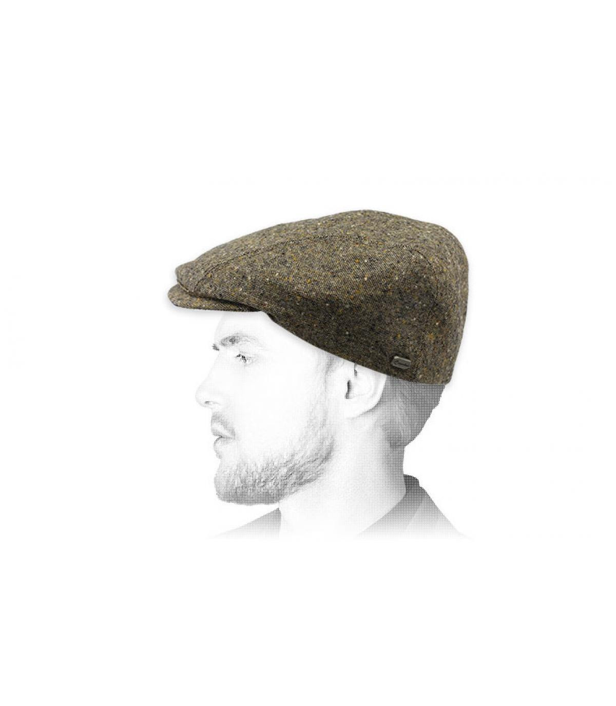 grijze beige baret Daffy Glenfi beige